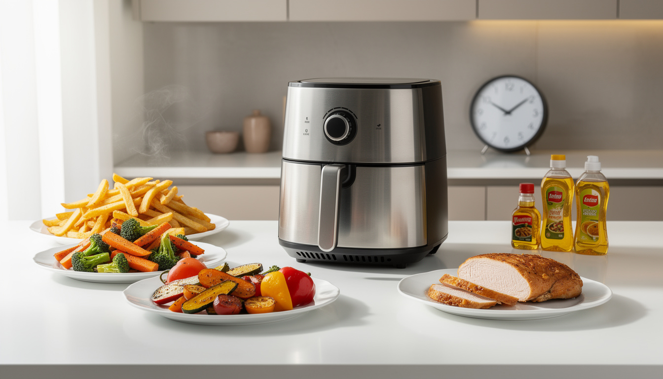 découvrez les avantages et inconvénients d'un air fryer pour bien comprendre son fonctionnement, ses bénéfices pour une cuisine saine, et les points à considérer avant l'achat.