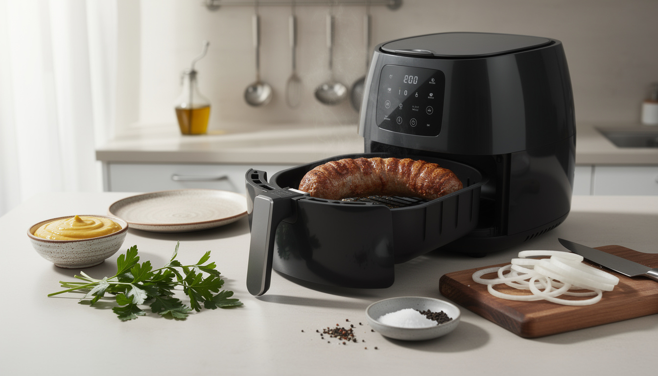 découvrez comment préparer une andouillette parfaite et croustillante en utilisant une friteuse à air. recette simple et rapide pour un résultat savoureux et moelleux.