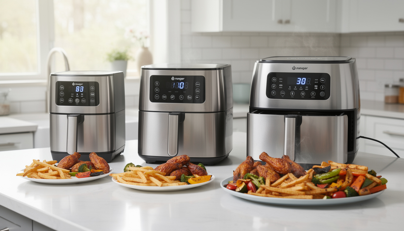 découvrez comment choisir la taille idéale d'air fryer pour 2, 4 ou 6 personnes grâce à notre guide pratique, afin de cuisiner facilement et efficacement pour toute la famille.