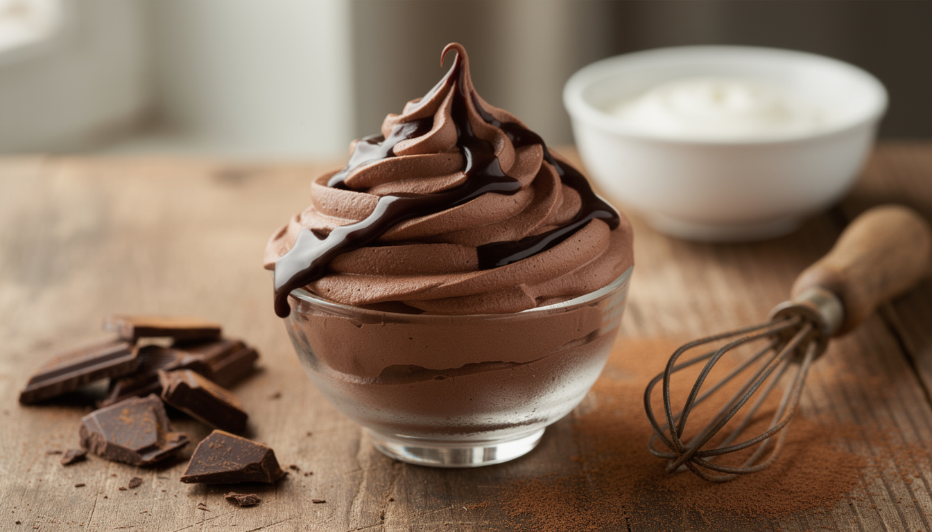 découvrez une recette facile et rapide de chantilly au chocolat pour une douceur gourmande et délicieuse à partager en toute simplicité.