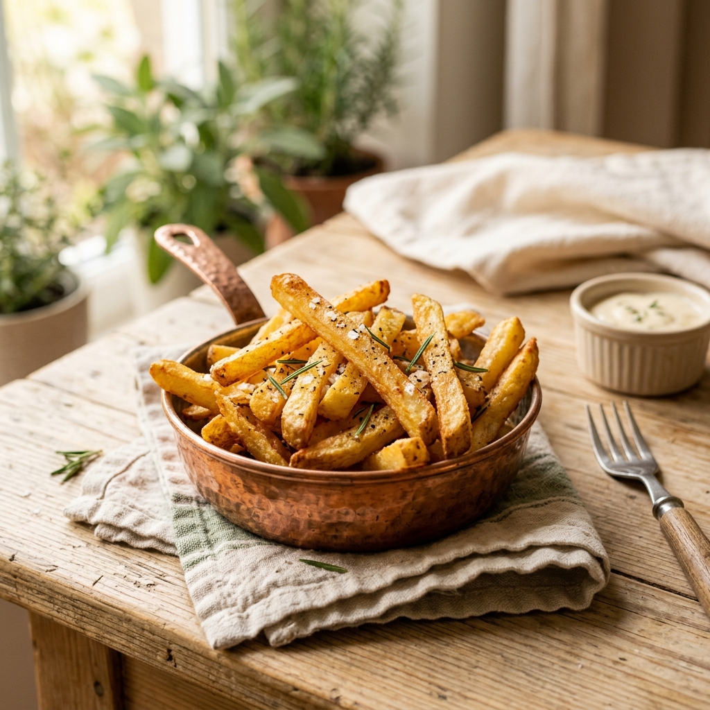 Frites croustillantes