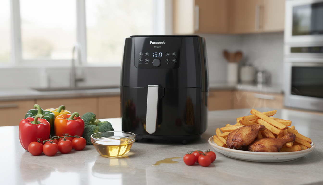découvrez notre avis complet sur la friteuse sans huile panasonic nf-cc500 : performances, fonctionnalités et conseils avant achat pour bien choisir votre airfryer.