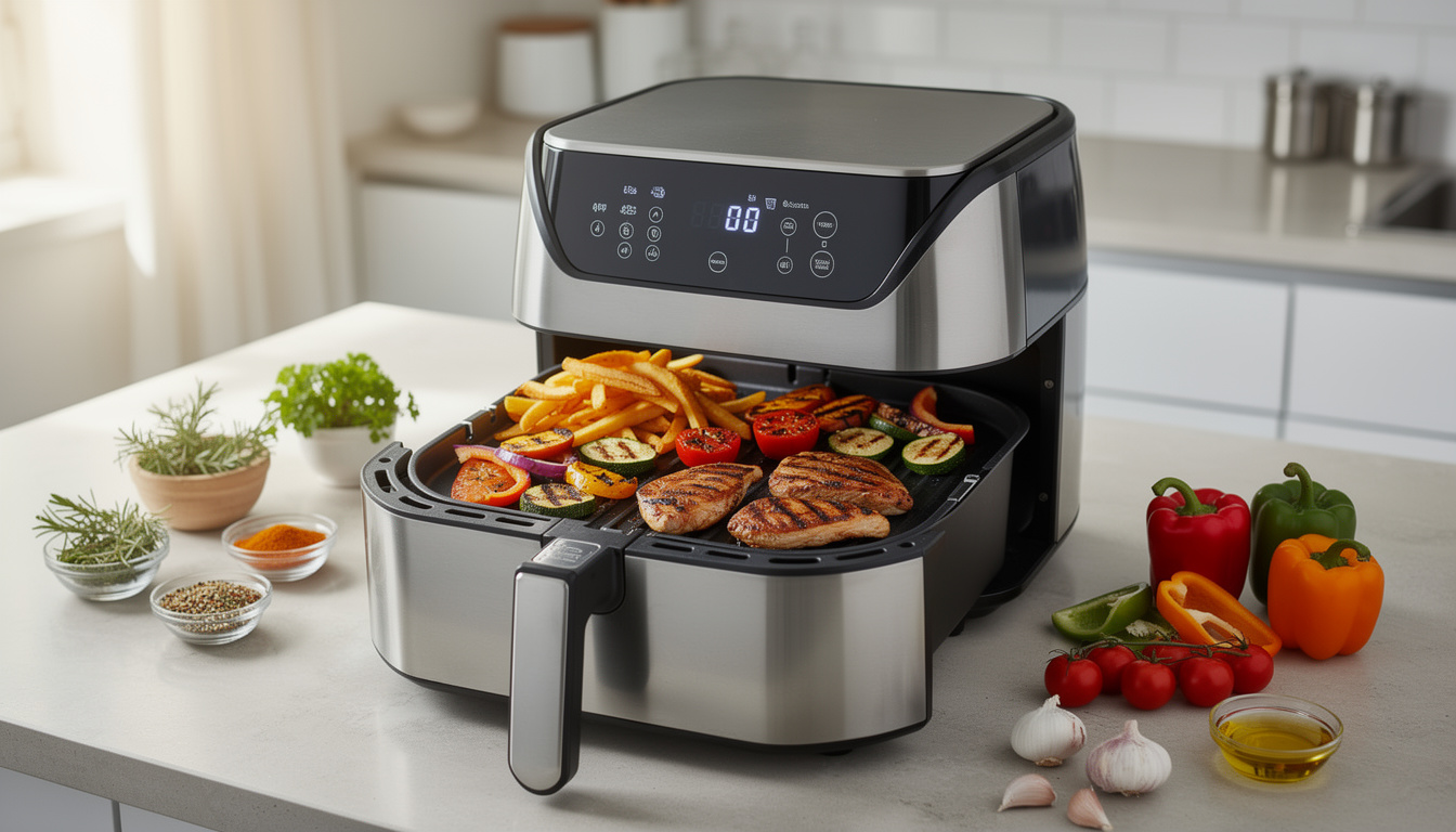découvrez notre test complet de l'airfryer ninja max 6-en-1 grill avec avis détaillés et conseils d’utilisation pour tirer le meilleur parti de votre appareil de cuisine multifonction.