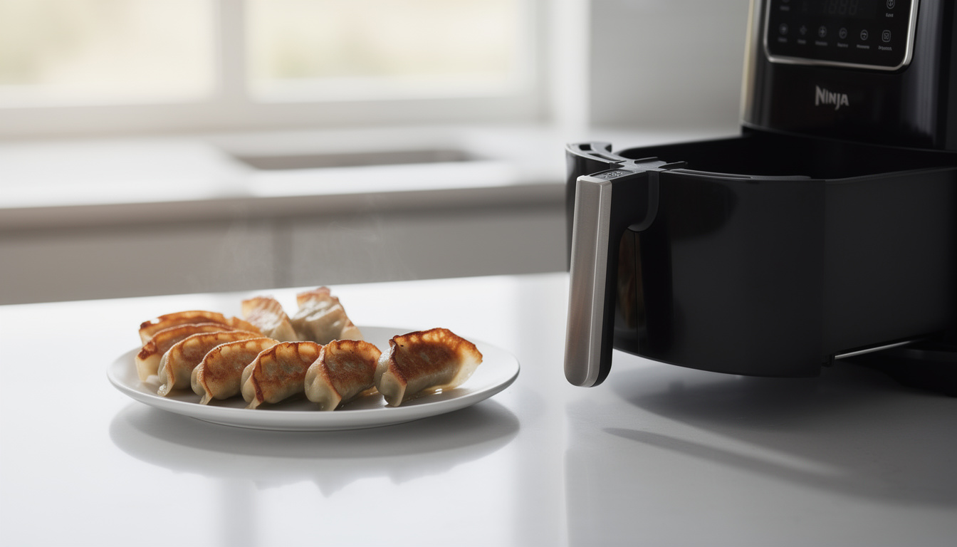 découvrez comment réussir parfaitement les gyoza croustillants et savoureux en utilisant un air fryer ninja. recette simple et conseils pour un résultat idéal à la maison.