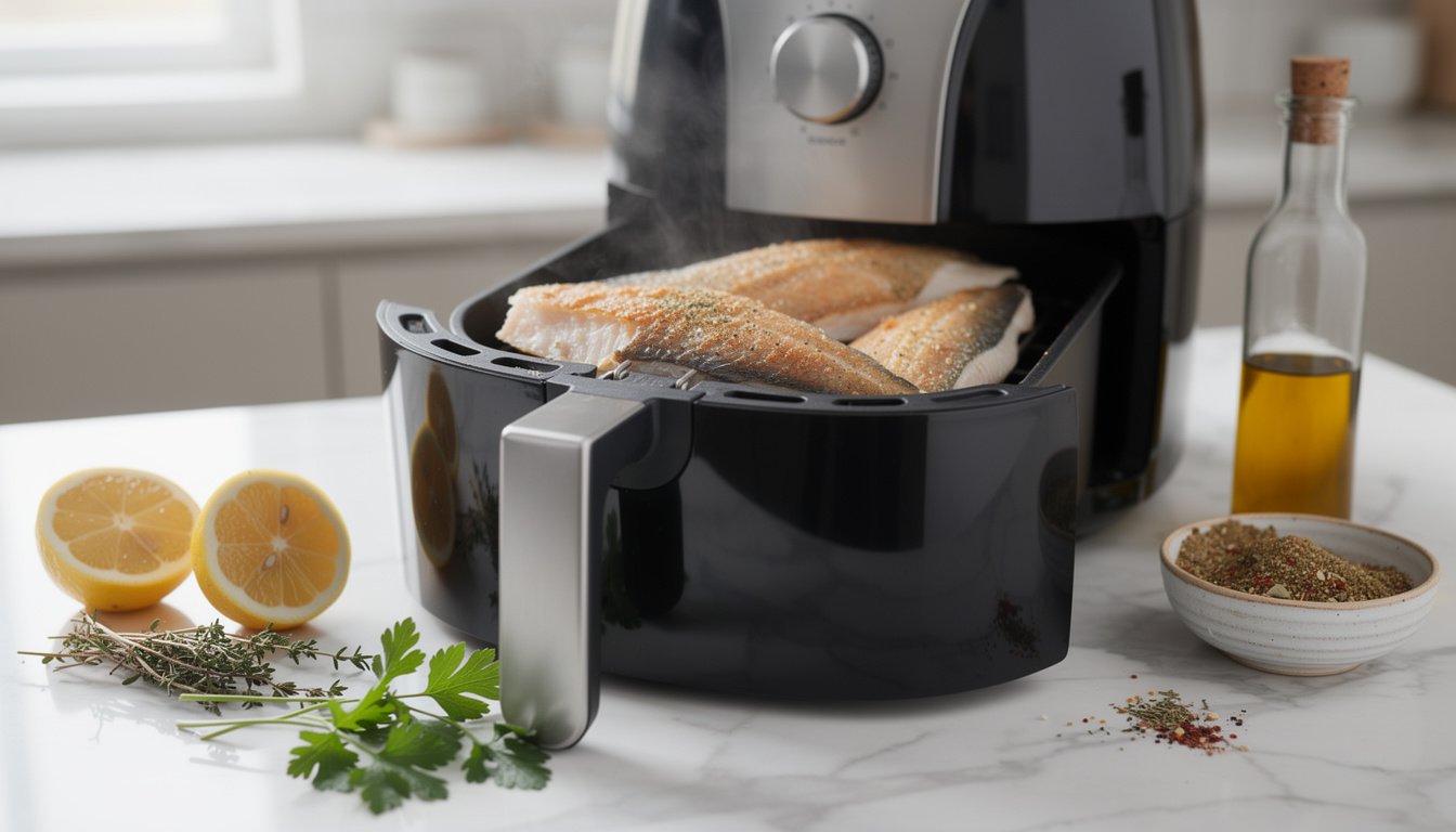 découvrez comment cuisiner le lieu noir à l'air fryer avec notre guide pratique, incluant des astuces pour une cuisson parfaite, rapide et savoureuse.
