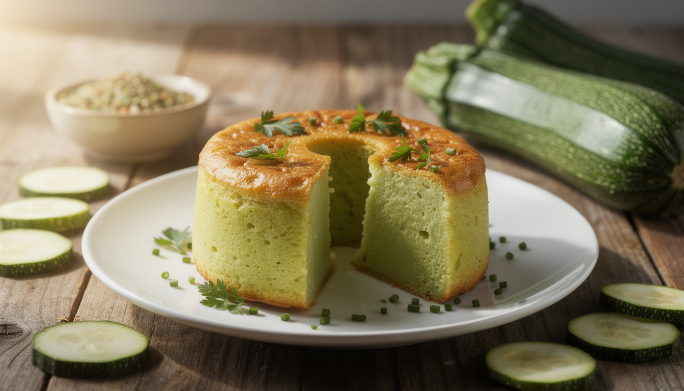 découvrez notre recette rapide et savoureuse de flan de courgettes à l'air fryer, idéale pour un plat léger et gourmand en quelques minutes.