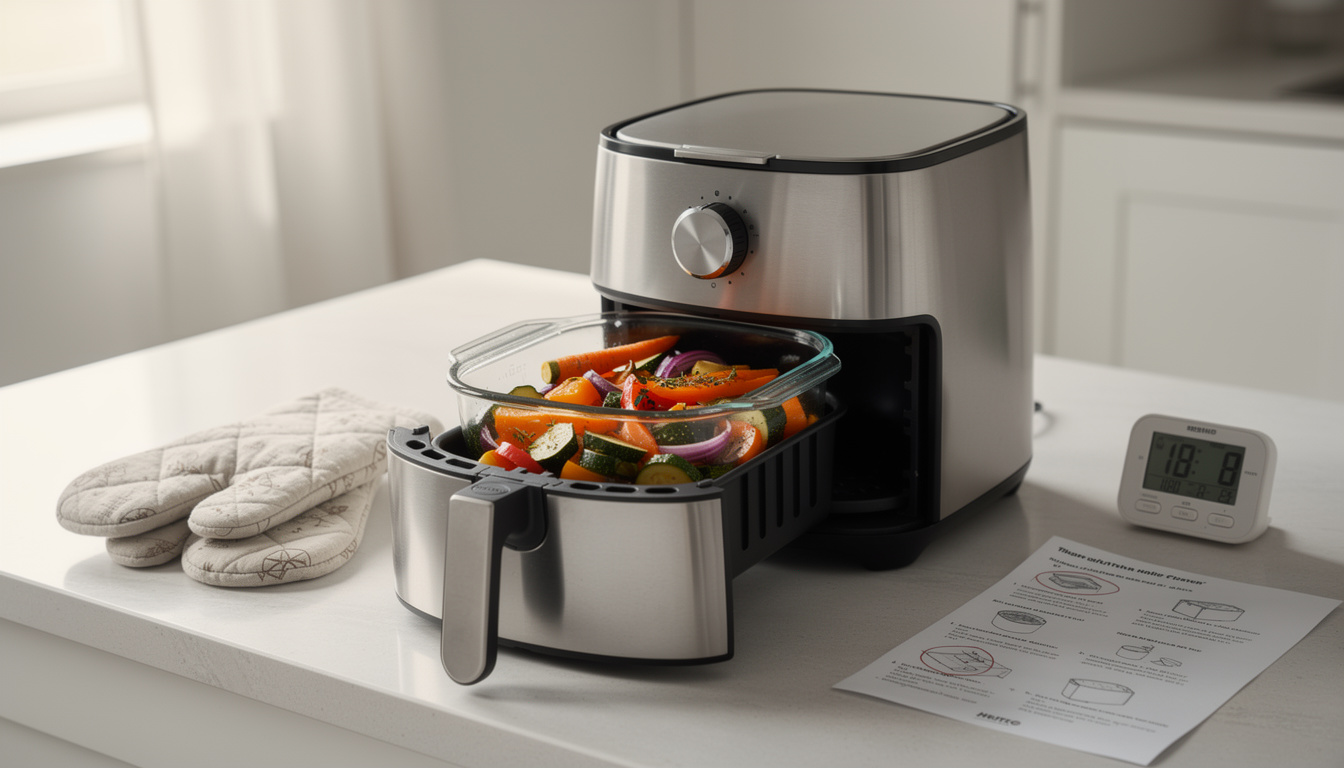 découvrez si un plat en verre peut être utilisé dans un air fryer, avec des précautions essentielles et des conseils pour une cuisson sécurisée et optimale.