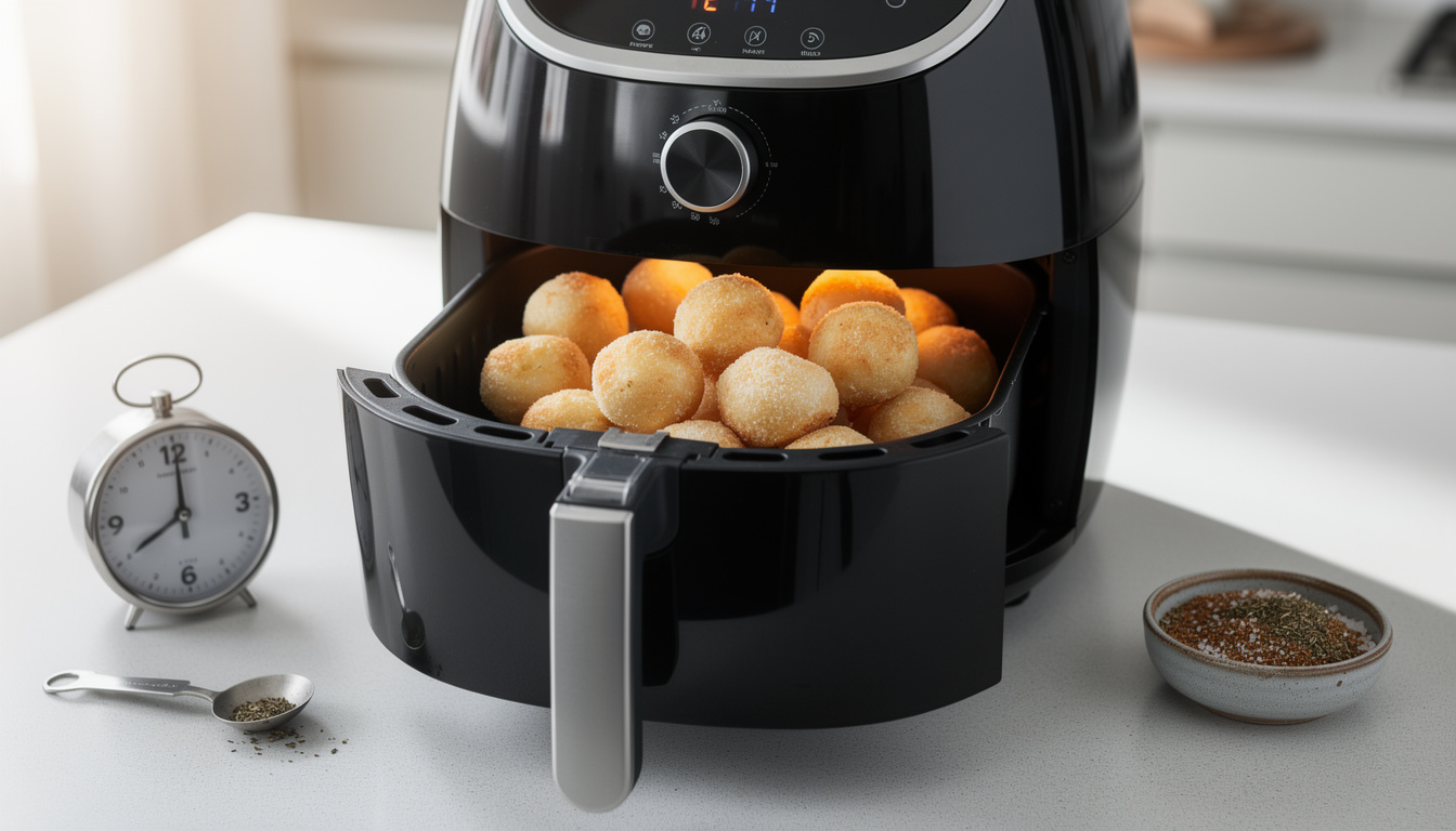 découvrez notre guide pratique pour maîtriser le temps de cuisson des pommes dauphine surgelées à l'air fryer, afin d'obtenir des résultats croustillants et parfaits à chaque fois.