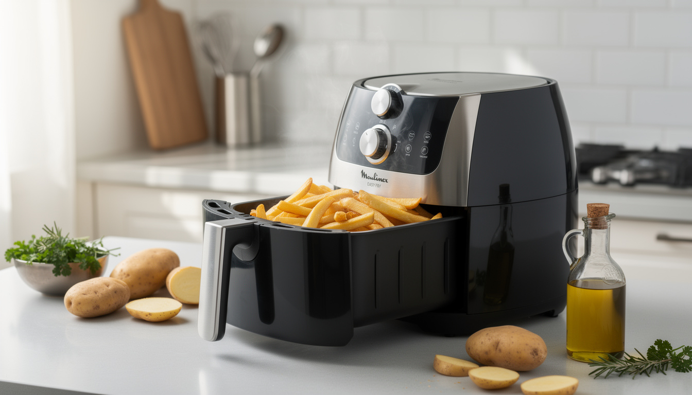 découvrez notre test complet de la friteuse sans huile airfryer moulinex easy fry 5 l. avis détaillé, avantages, inconvénients et conseils pratiques pour une utilisation optimale.