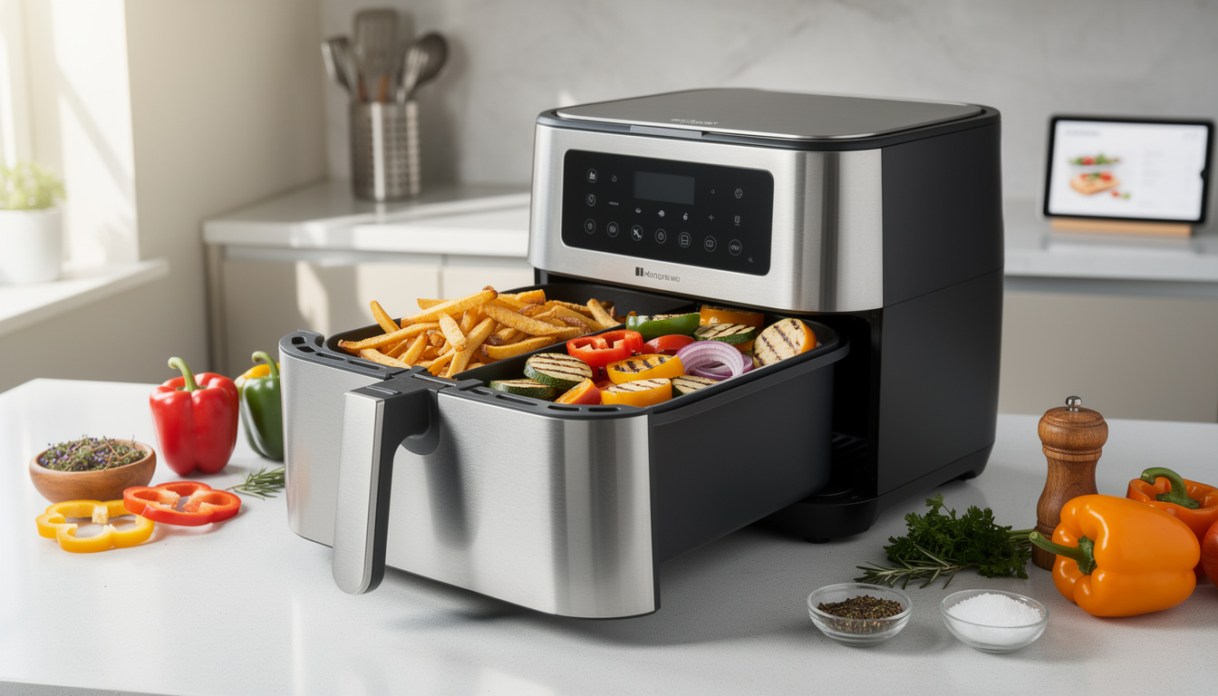 découvrez notre avis complet sur la friteuse à air ninja foodi dual zone : performances, fonctionnalités, et pourquoi elle pourrait révolutionner votre cuisine.