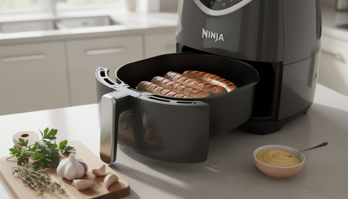 découvrez comment réussir parfaitement la cuisson des saucisses de toulouse grâce à votre air fryer ninja, pour une viande savoureuse et croustillante à chaque fois.