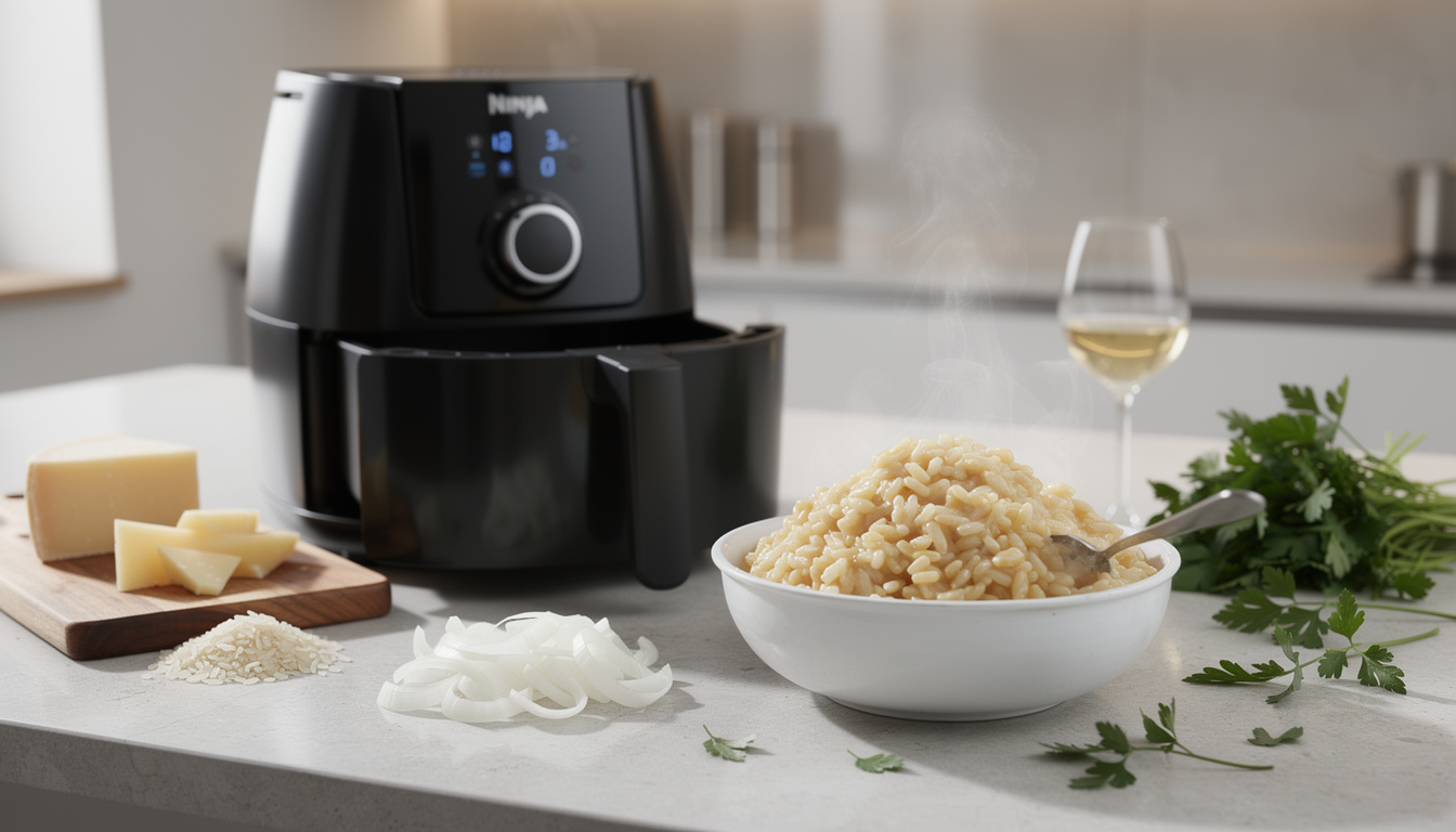 découvrez comment préparer un risotto parfait et crémeux avec l'air fryer ninja grâce à nos conseils simples et astuces de cuisson rapides.